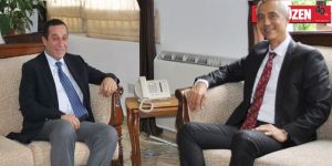 Denktaş, Sayıştay Başkanı Korahan ile görüştü