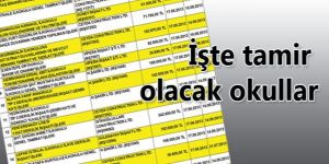 Eğitim Bakanı bilgi verdi