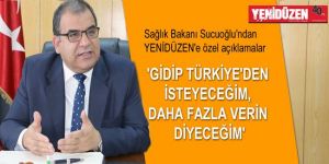 GİDİP TÜRKİYEDEN İSTEYECEĞİM, DAHA FAZLA VERİN DİYECEĞİM