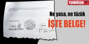 YASA DIŞI  KİRALAMA!