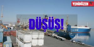 İhracatta da ithalatta da DÜŞÜŞ!