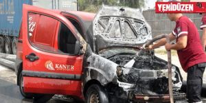 Tamire giderken yandı!