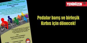 Pedallar barış için dönecek
