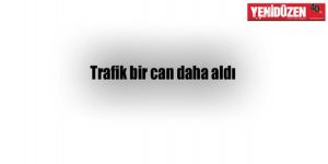 Trafik bir can daha aldı