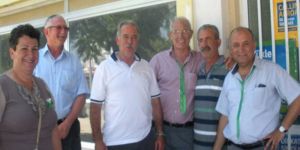 CTP Güzelyurt adayları Güzelyurt çarşısını gezdi