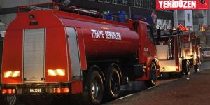 Öğrenci yurdunda yangın 