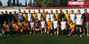 Öğretmenler Limasolda maç yaptı