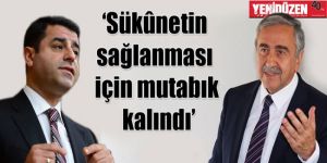 Demirtaş, Akıncı ile telefonda görüştü