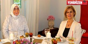 Meral Akıncı, Semiha Yıldırım onuruna yemek verdi