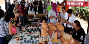 Mahkumların el emeği satışa sunuldu