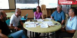 Esnafa “DAÜ’de AVM’ye Dur” bildirisi dağıtıldı