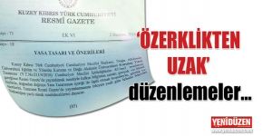 ‘ÖZERK DAÜ’NÜN ÜZERİ ÇİZİLDİ