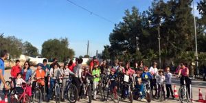 Gönyeli bisikleti sevdi