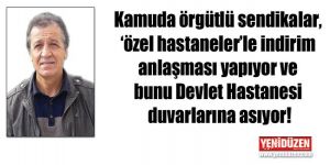 Deneyimli sendikacı Ali Seylani, Yenidüzen için yazdı