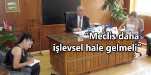 Yektaoğlu, Meclis’in durumunu yorumladı