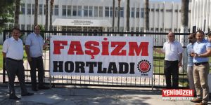 KTAMS, Dışişleri Bakanlığı önünde eylem yaptı