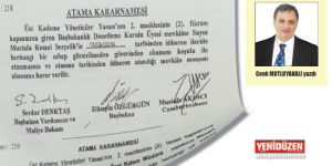 Önce eşi, şimdi kendisi