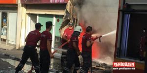 Güzelyurtta korkutan YANGIN