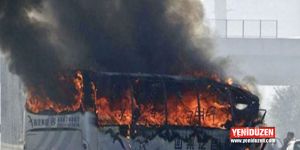 Çin’de otobüs kazası