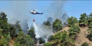 TRODOSDA YANGIN KORKUTTU