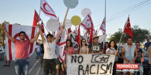  Beş Kıbrıslı Türk’ün darp edilmesi protesto edildi
