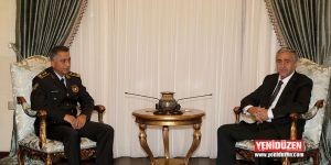 Akıncı Manavoğlunu kabul etti