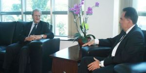 Fellahoğlu İtalya Büyükelçisi ile görüştü