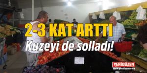 Güney’de sebze meyve fiyatları tavan yaptı…