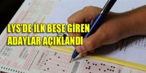 İLK 5 AÇIKLANDI