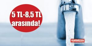 Lefkoşa’da suyun fiyatı belirlendi