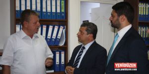 İki bakan Mağusa Limanında