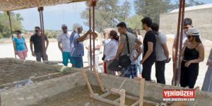 Tasarla ve Yap 1 Kerpiç Çalıştayı gerçekleştiriliyor