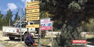 İzinsiz reklam levhaları kaldırılıyor