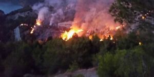 Çamlıbelde BÜYÜK YANGIN