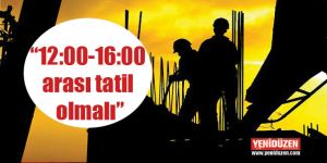 Tabipler Birliği, çalışma saatleri için öneri yaptı