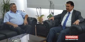 İnşaat Taşeronları Birliğinden teşekkür ziyareti