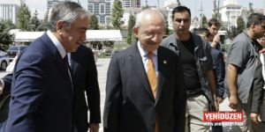 Akıncı - Kılıçdaroğlu ziyareti gerçekleşti