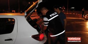 5 araç trafikten men edildi.