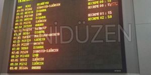 GREV KARARI UÇUŞLARI AKSATTI