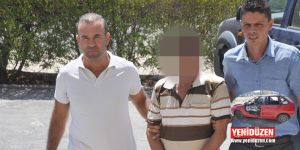 Arabayı ateşe verdi...