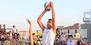 Merit Otel’de sokak basketbol turnuvası