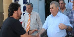 UBP Girne Çarşısı’nı gezdi