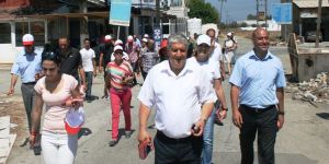 Sanayi bölgesi ziyaret edildi