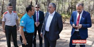Akıncı, yangın tatbikatı başlattı