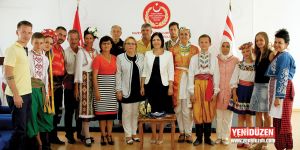 Siber, Halk Dansları ekip temsilcilerini kabul etti