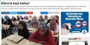 YENİDÜZENe saldırı: HAÇLI KAFASI