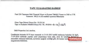 Rauf Denktaş, Çatalköy Belediyesi Halk Plajı ile ilgili açıklama yaptı