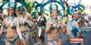 Londra sokakları Notting Hill Karnavalıyla renklendi