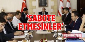 SARAY Zirvesinde GERGİNLİK