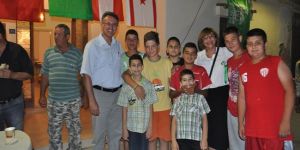 Dayanışmanın olduğu bir parti var